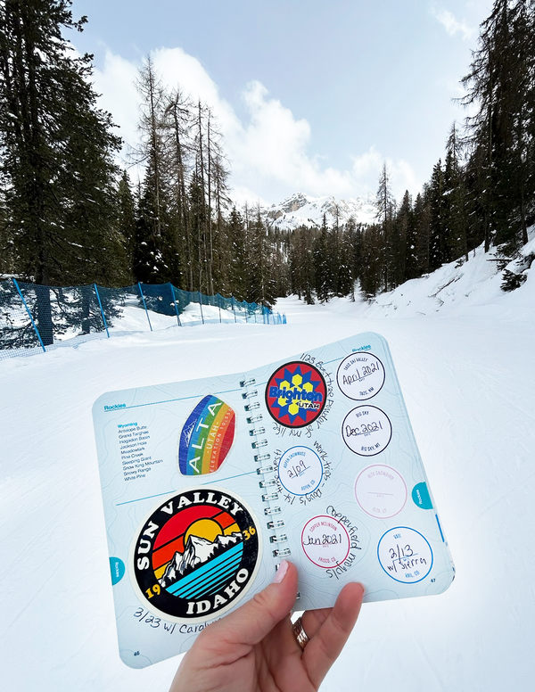 The Ski Passport Resort Sticker Set